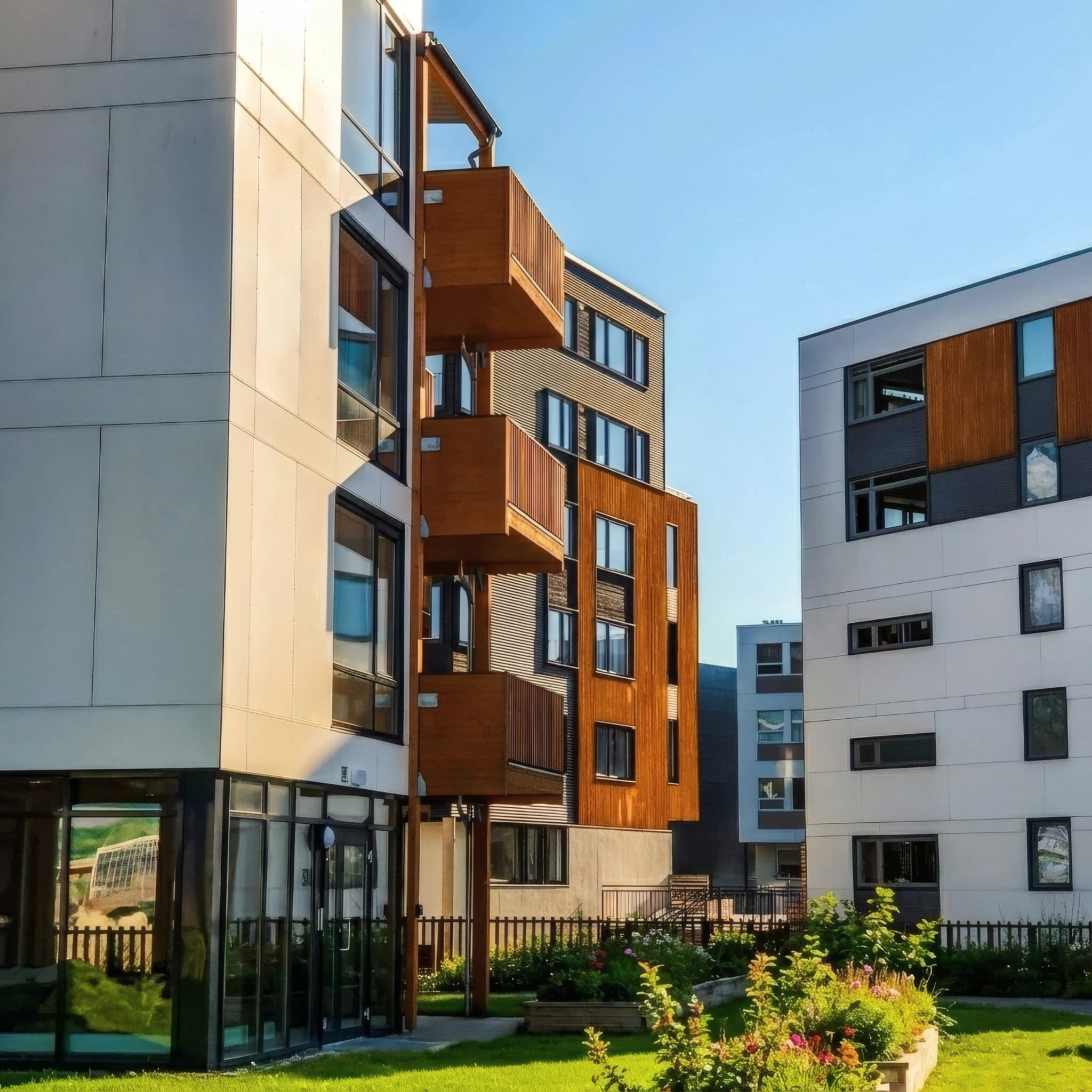 Moderne Architektur einer Investment-Immobilie - EVATAX Steueroptimierung